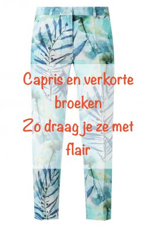 Capris en enkelvrije broeken – zo draag je ze met flair